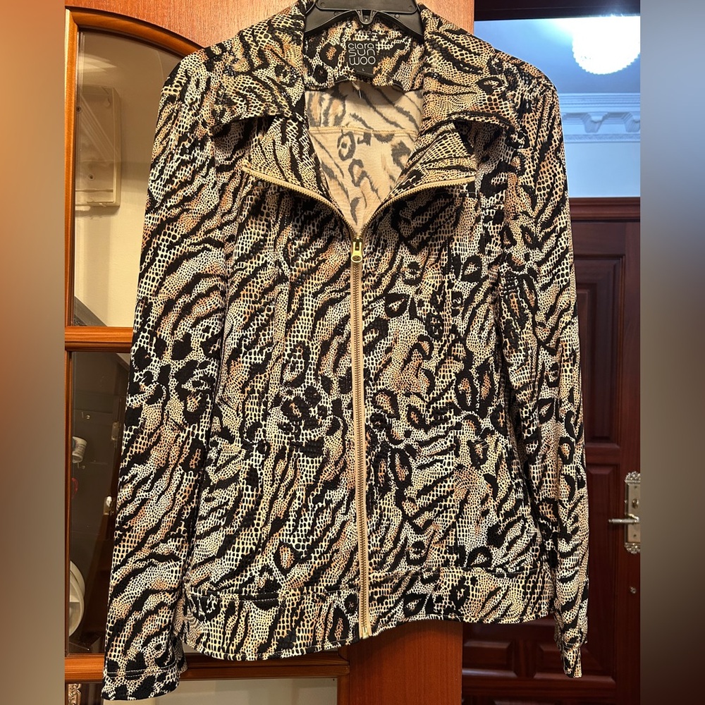 Clara Sunwoo Women's Animal Print Jacket